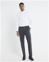 River Island Mens Grey Trousers Regular W 32"