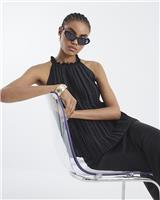 River Island Womens Black Top Size 10