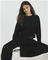 River Island Womens Black Long Sleeve Top Size S