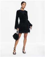 River Island Womens Black Petite Mini Dress 8 Petite