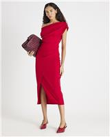 River Island Womens Red Midi Midi Dress Size M