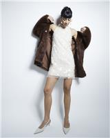 River Island Womens Beige Mini Shift Dress Size M