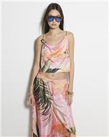 River Island Womens Pink Sleeveless Top Size S