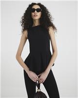 River Island Womens Black Sleeveless Top Size M