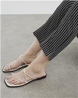 River Island Womens White Sandals Size UK 5