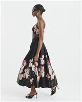 River Island Womens Black Cotton Sleeveless Top Size 14