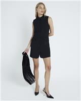 River Island Womens Black Mini Pencil Dress Size 14