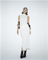 River Island Womens White Sequin Sleeveless Shell Top Size 8