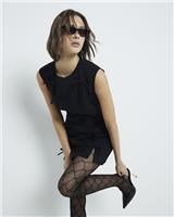 River Island Womens Black Mini Pencil Dress Size 12