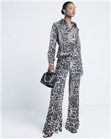 River Island Womens Beige Long sleeved Shirt Size M