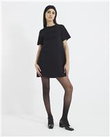 River Island Womens Black Mini A line Dress Size 12