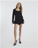 River Island Womens Black Playsuit Size 10