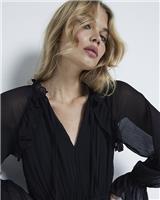 River Island Womens Black Mini Swing Dress Size 12