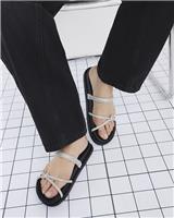 River Island Womens Silver Sandals Size UK 4