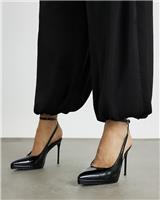 River Island Womens Black Stiletto Shoes Size UK 6