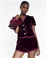 River Island Womens Red Short sleeved Top Size 8