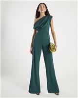River Island Womens Green Jumpsuit Size M