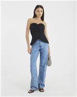 River Island Womens Black Sleeveless Top Size S