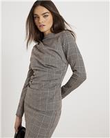 River Island Womens Brown Long sleeved Top Size XS