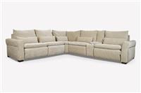 Willow Large Power Reclining Corner Sofa, Warm Oat