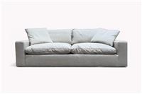 Mellow Grand 4 Seater Sofa, Aquaclean Matilda Natural