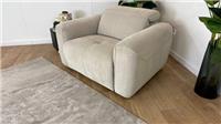 Sofology The Riviera Fabric Loveseat in Relaxed Chenille Cotton