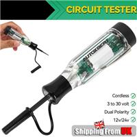 Wireless Circuit Tester 3-30V Electrical Car Test Light Fuse Voltage Tester UK