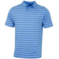 Bobby Jones Mens XH20 Mixed Tone Stripe Golf Polo Shirt - Liberty - S - S Regular