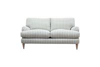 Otley Medium 2 Seater Sofa, Ticking Stripe Green