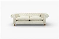 Cromwell Grand 4 Seater Sofa, Soft Chenille Natural