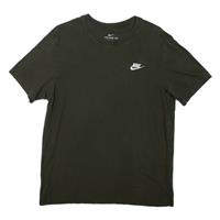 NIKE Mens T-Shirt Green Crew Neck M - M Regular