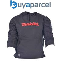 Makita Hoodie Helly Hansen Workwear Black Hoodie Jacket Jumper XL Extra Large