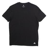 ADIDAS Mens T-Shirt Black S - S Regular
