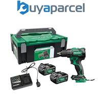Hikoki RFC 18V Brushless Combi Drill 2x 5.0Ah Batteries Charger & Case DV18DEJFZ