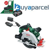Bosch 06033B1500 Cordless 18v Circular Saw EasyCirc 18V-48 + 2.5AH Battery Kit