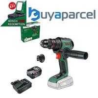 Bosch 06039E2000 Cordless 18v Drill Driver AdvancedDrill 18V-80 + 4AH Battery
