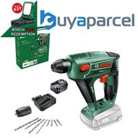 Bosch 060395230C 18v Rotary SDS Hammer Drill UNEO Maxx + Chuck 4AH Battery Kit