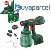 Bosch 0603208100 18v Paint Spray System UniversalSpray 18V-300 + 2.5AH Battery