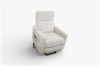 Dalton Fabric Rise & Recline Armchair, Chenille Silver