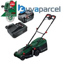 Bosch Rotak 18V-32 Cordless Lawnmower Lawn Mower 32cm 1 x 4.0Ah Battery