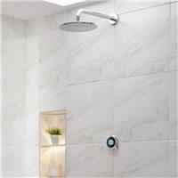 Aqualisa Optic Q Smart Shower - Concealed with Wall Fixed Head (Gravity Pumped)