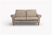 Camber Medium 2 Seater Leather Sofa, Demetra Grey
