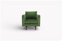 Swoon Latimer Armchair, Fern Velvet