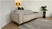 Sofology Marvella Fabric 3 Seater Power Recliner/Headrest in Lifestyle Flecked I