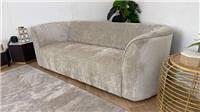 Sofology The Fitzrovia Fabric 3 Seater in Luxury Chenille Linen Mix Without Trim