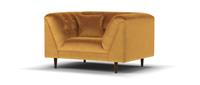 Sofology Bridgerton Fabric Chair in Nugget Gold All Over