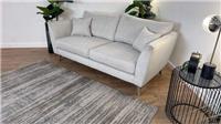 Sofology Mayfair Fabric 3 Seater in Mist/Pearl Mix