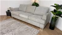 DFS Freya Fabric 4 Seater in Silver
