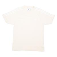 ADIDAS Mens T-Shirt Cream M - M Regular