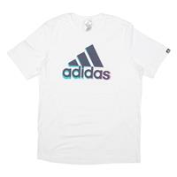 ADIDAS Mens T-Shirt White M - M Regular